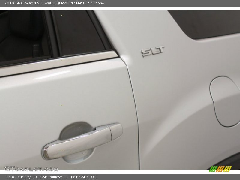 Quicksilver Metallic / Ebony 2010 GMC Acadia SLT AWD