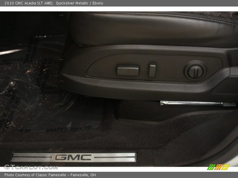 Quicksilver Metallic / Ebony 2010 GMC Acadia SLT AWD