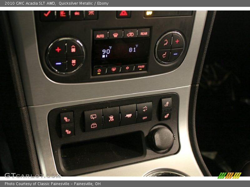 Quicksilver Metallic / Ebony 2010 GMC Acadia SLT AWD
