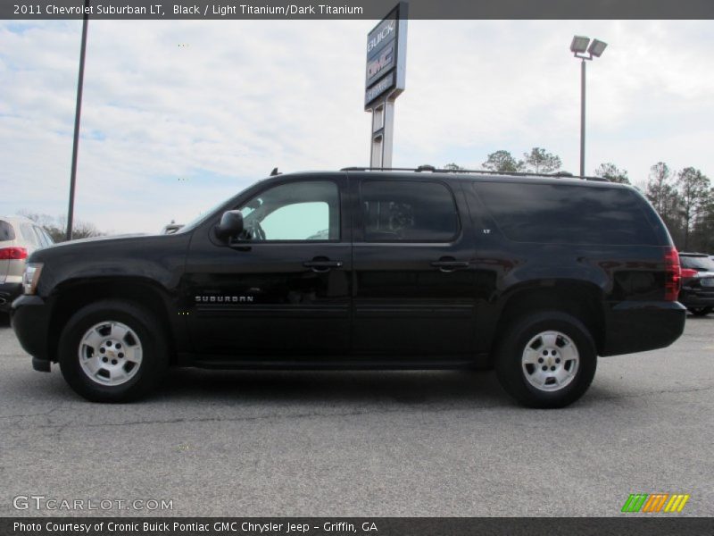 Black / Light Titanium/Dark Titanium 2011 Chevrolet Suburban LT