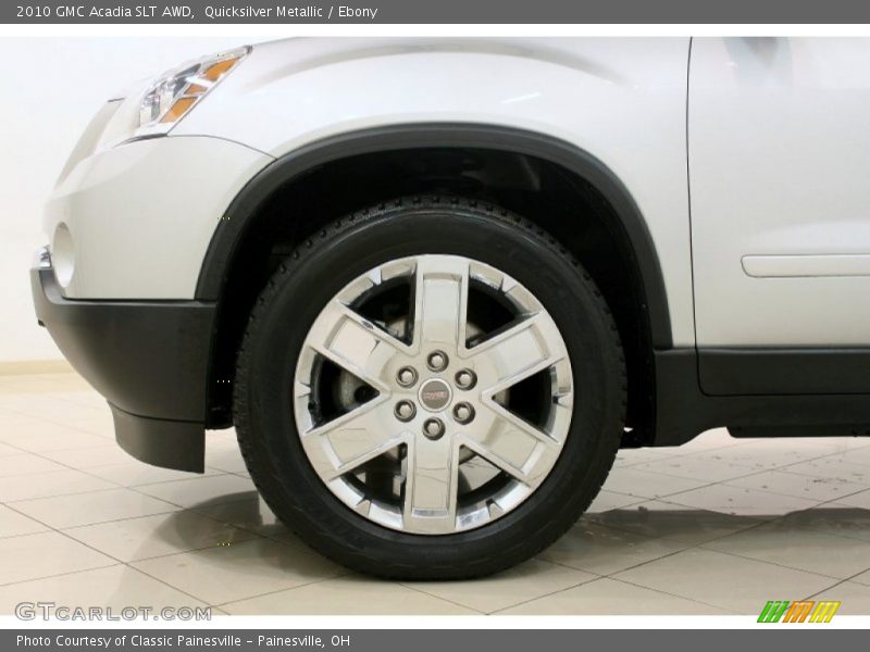 Quicksilver Metallic / Ebony 2010 GMC Acadia SLT AWD