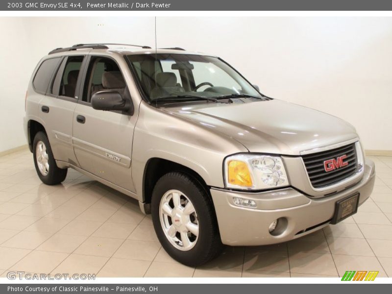 Pewter Metallic / Dark Pewter 2003 GMC Envoy SLE 4x4