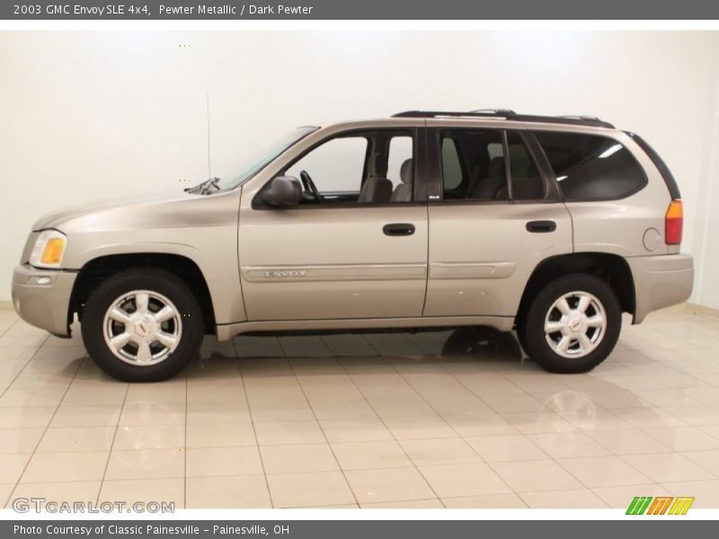 Pewter Metallic / Dark Pewter 2003 GMC Envoy SLE 4x4