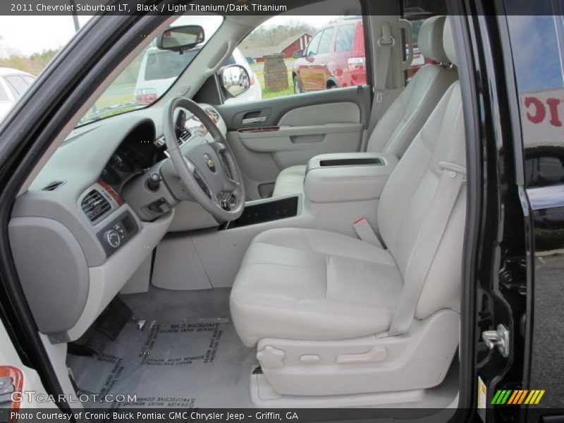 Black / Light Titanium/Dark Titanium 2011 Chevrolet Suburban LT