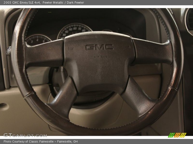 Pewter Metallic / Dark Pewter 2003 GMC Envoy SLE 4x4