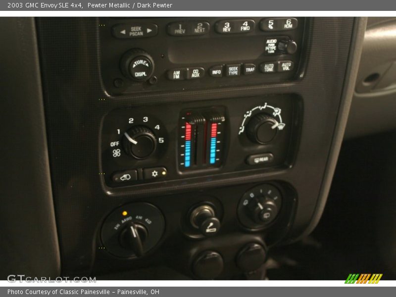 Pewter Metallic / Dark Pewter 2003 GMC Envoy SLE 4x4