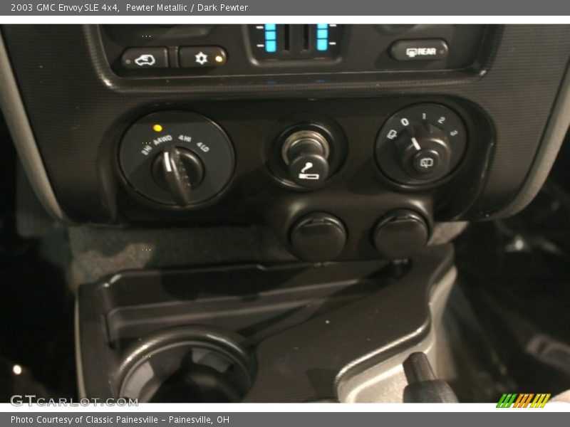 Pewter Metallic / Dark Pewter 2003 GMC Envoy SLE 4x4