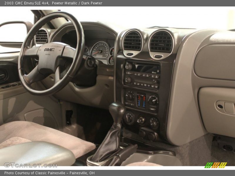 Pewter Metallic / Dark Pewter 2003 GMC Envoy SLE 4x4