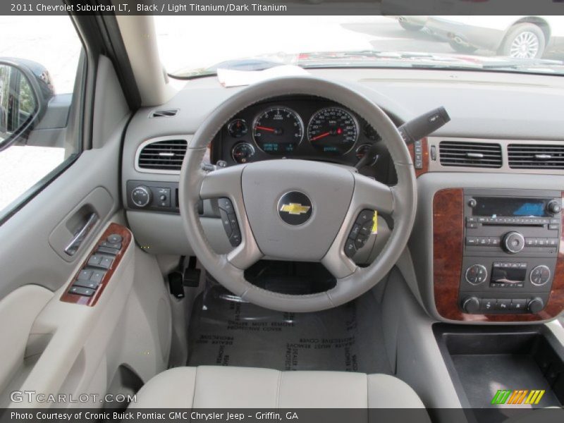 Black / Light Titanium/Dark Titanium 2011 Chevrolet Suburban LT