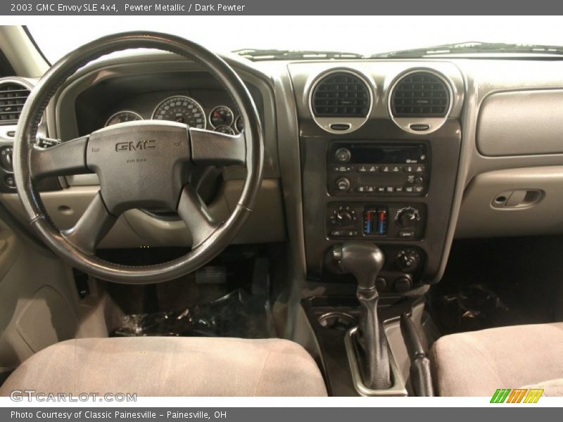 Pewter Metallic / Dark Pewter 2003 GMC Envoy SLE 4x4