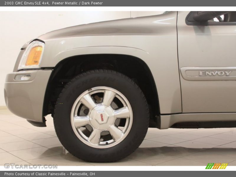 Pewter Metallic / Dark Pewter 2003 GMC Envoy SLE 4x4