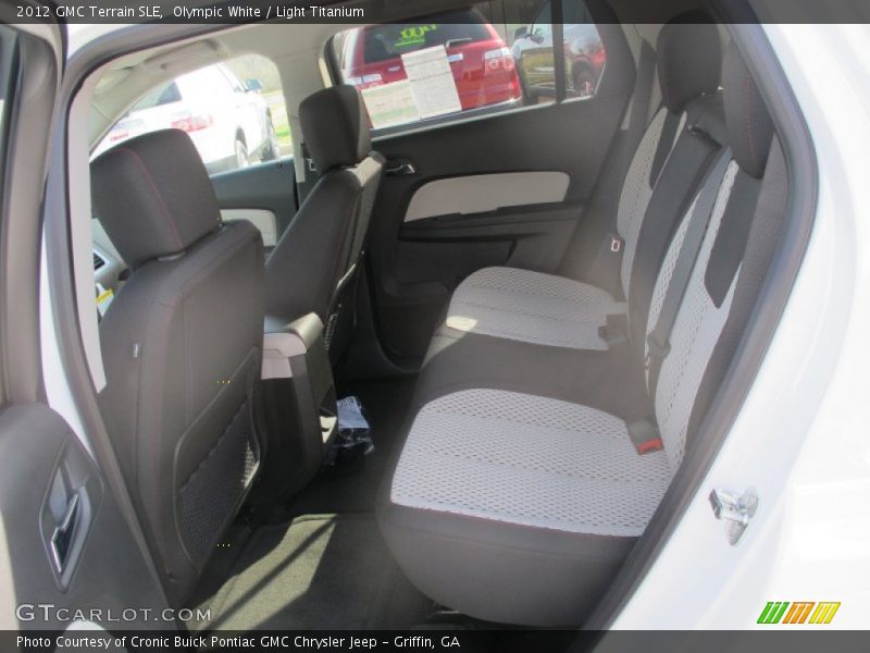 Olympic White / Light Titanium 2012 GMC Terrain SLE