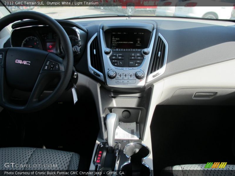 Olympic White / Light Titanium 2012 GMC Terrain SLE