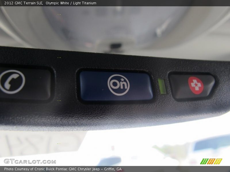 Olympic White / Light Titanium 2012 GMC Terrain SLE