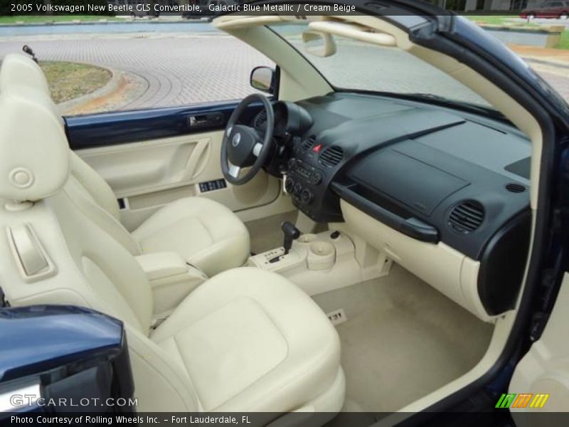  2005 New Beetle GLS Convertible Cream Beige Interior