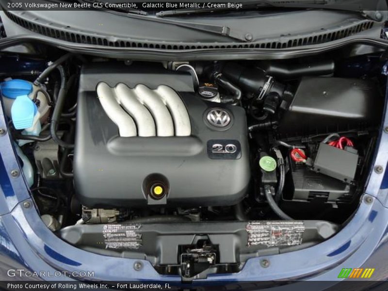  2005 New Beetle GLS Convertible Engine - 2.0 Liter SOHC 8-Valve 4 Cylinder