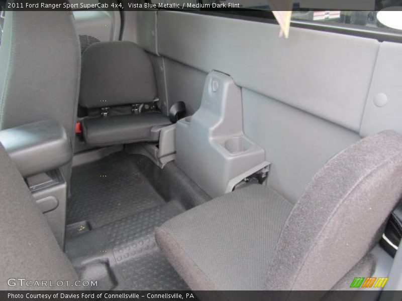 Vista Blue Metallic / Medium Dark Flint 2011 Ford Ranger Sport SuperCab 4x4