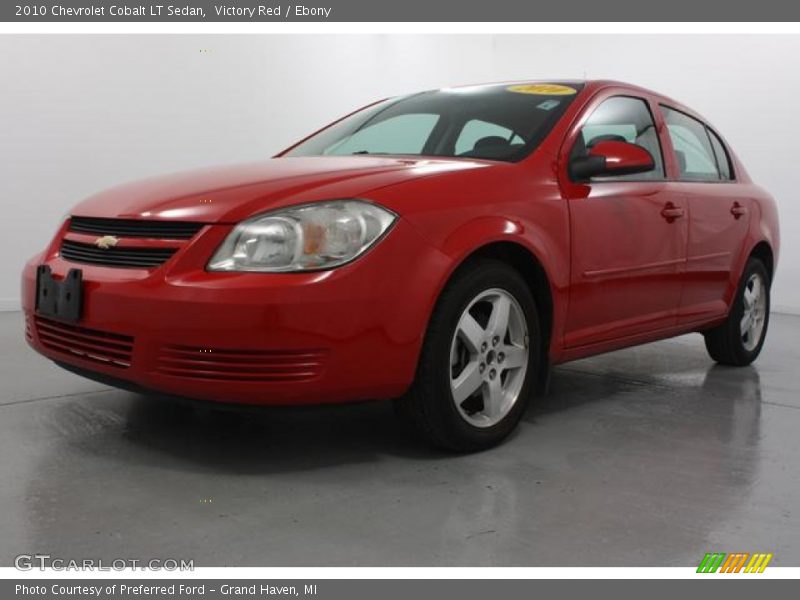 Victory Red / Ebony 2010 Chevrolet Cobalt LT Sedan