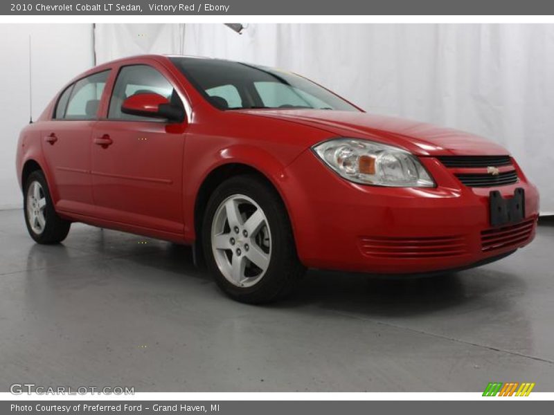 Victory Red / Ebony 2010 Chevrolet Cobalt LT Sedan