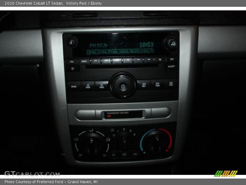 Victory Red / Ebony 2010 Chevrolet Cobalt LT Sedan
