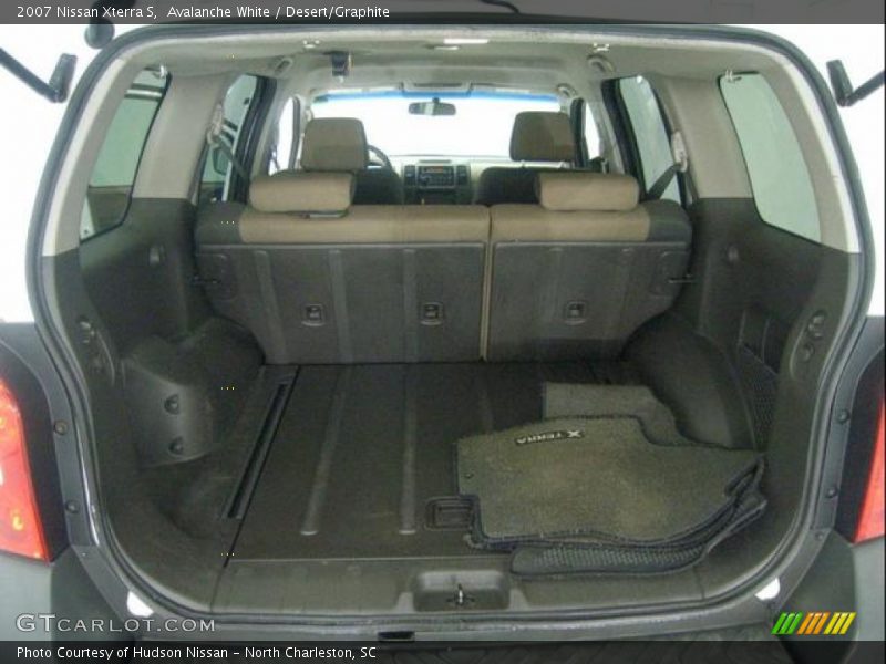 Avalanche White / Desert/Graphite 2007 Nissan Xterra S