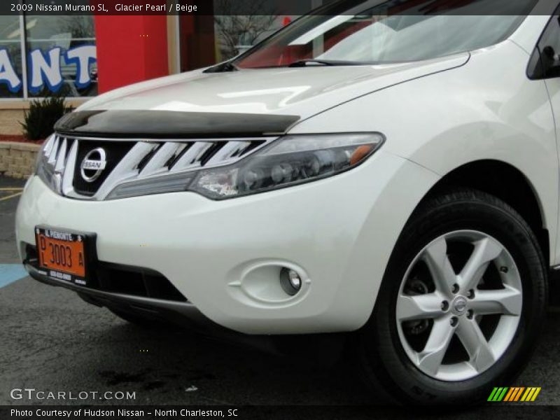 Glacier Pearl / Beige 2009 Nissan Murano SL