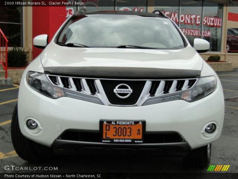 Glacier Pearl / Beige 2009 Nissan Murano SL