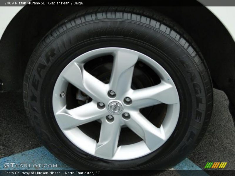Glacier Pearl / Beige 2009 Nissan Murano SL