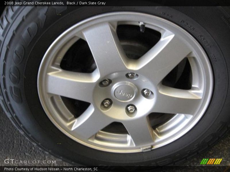 Black / Dark Slate Gray 2008 Jeep Grand Cherokee Laredo