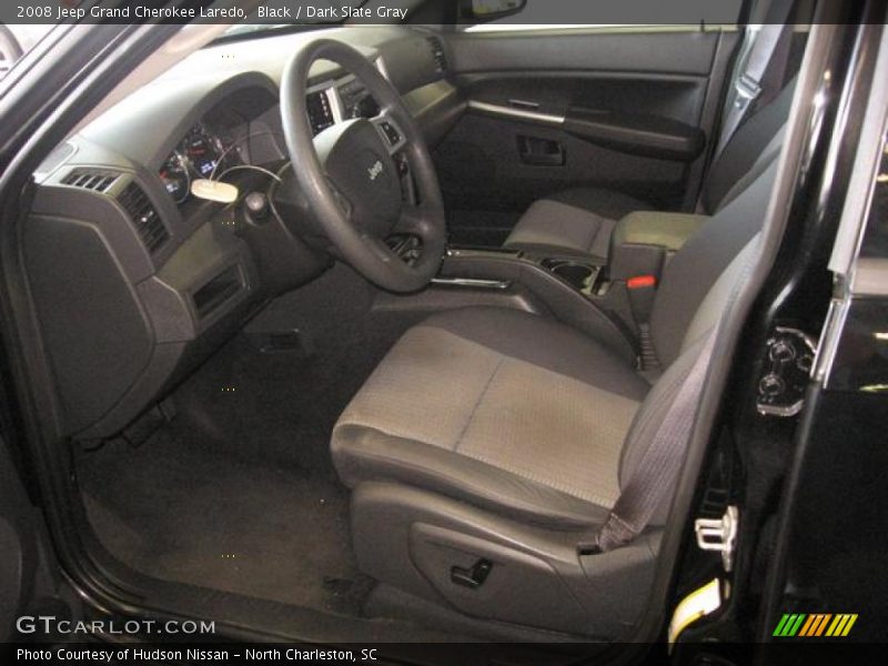 Black / Dark Slate Gray 2008 Jeep Grand Cherokee Laredo