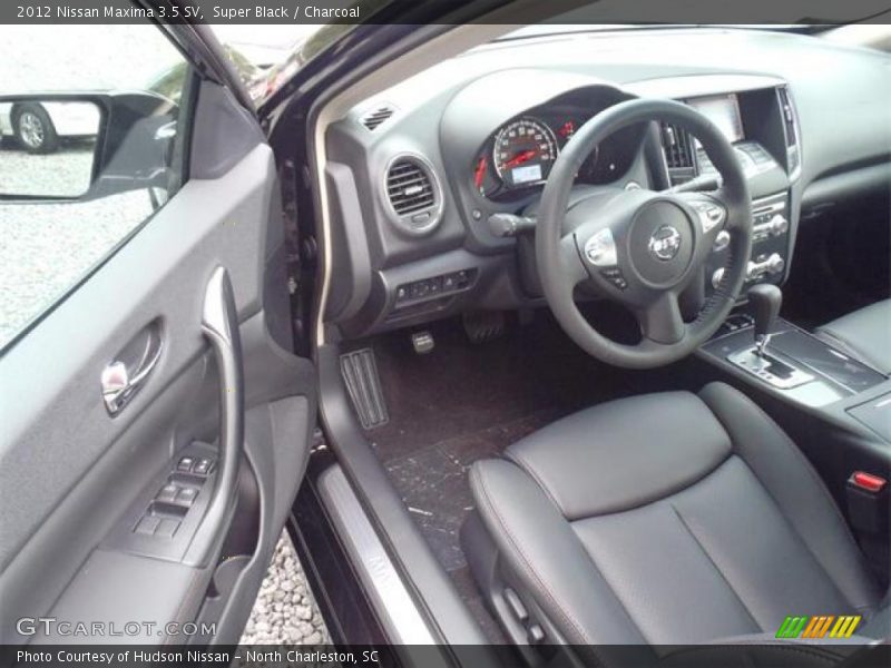 Super Black / Charcoal 2012 Nissan Maxima 3.5 SV