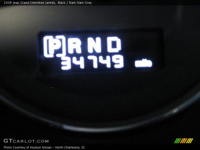 Black / Dark Slate Gray 2008 Jeep Grand Cherokee Laredo