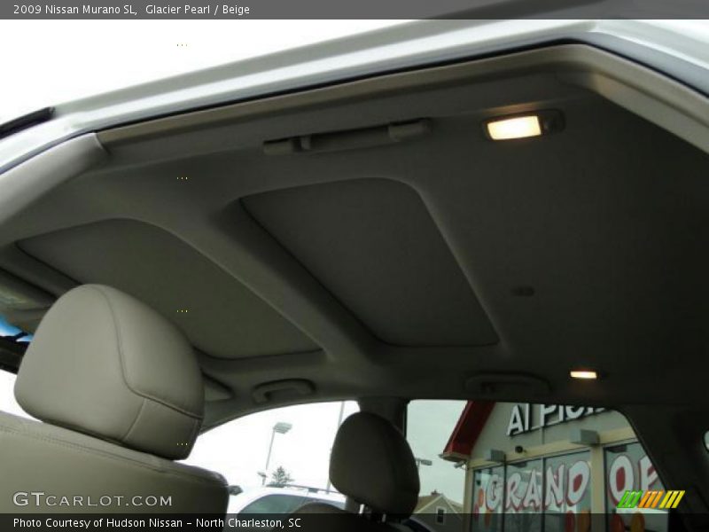Glacier Pearl / Beige 2009 Nissan Murano SL