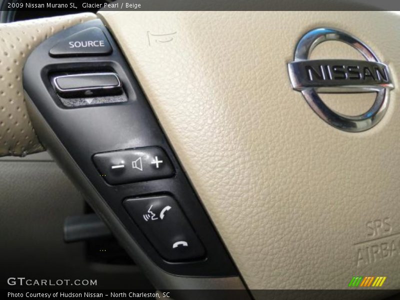 Glacier Pearl / Beige 2009 Nissan Murano SL