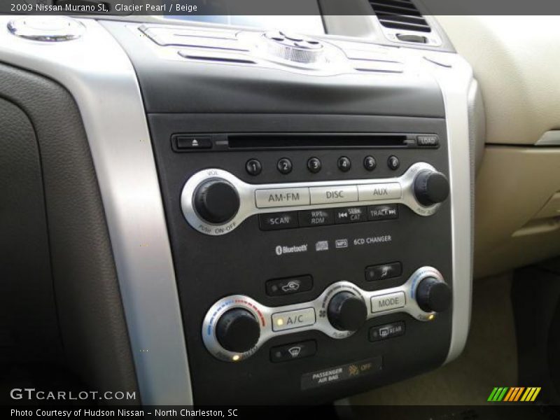 Glacier Pearl / Beige 2009 Nissan Murano SL