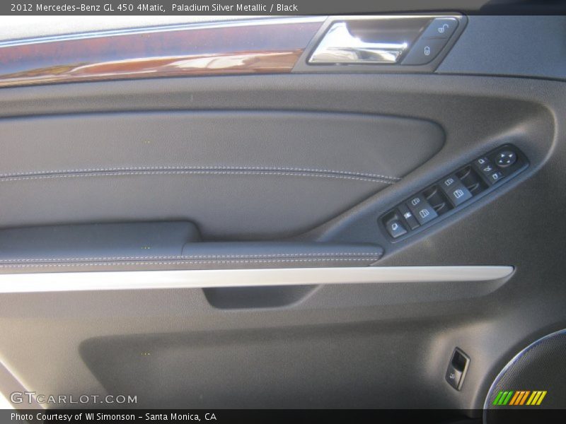Paladium Silver Metallic / Black 2012 Mercedes-Benz GL 450 4Matic
