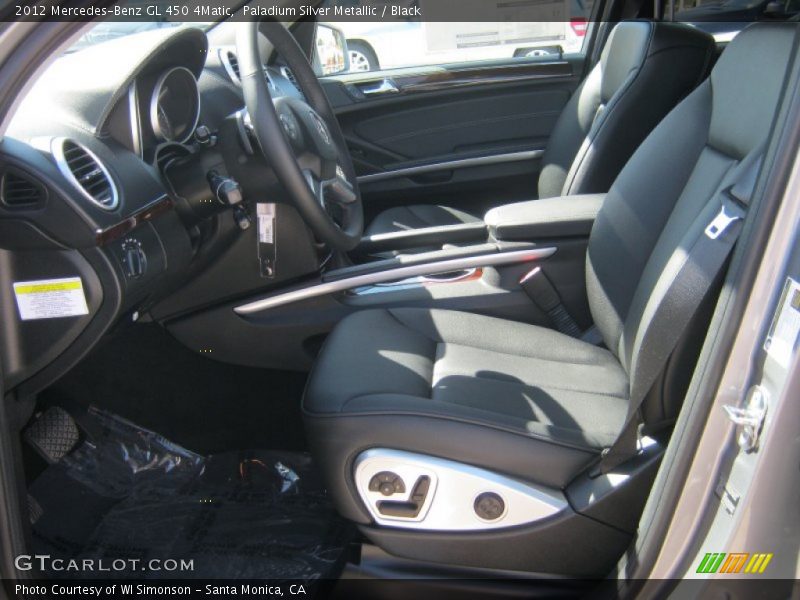 Paladium Silver Metallic / Black 2012 Mercedes-Benz GL 450 4Matic