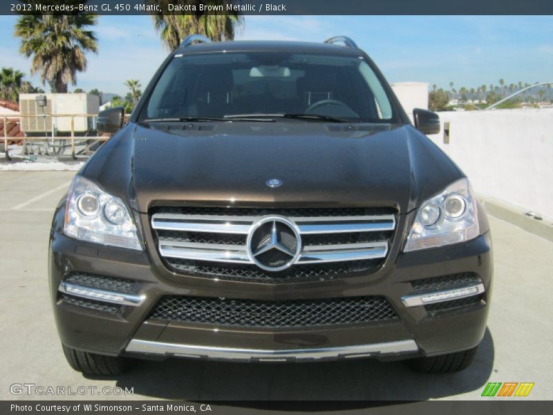 Dakota Brown Metallic / Black 2012 Mercedes-Benz GL 450 4Matic
