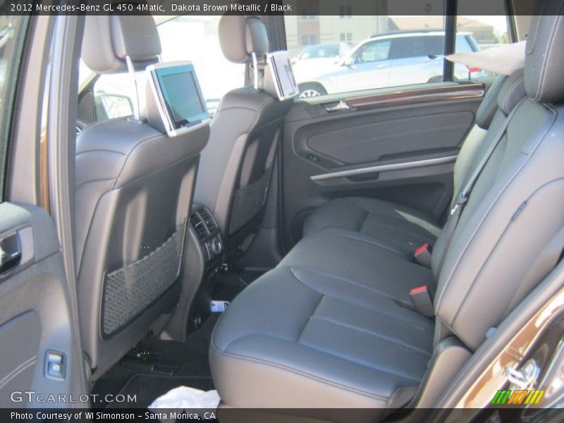 Dakota Brown Metallic / Black 2012 Mercedes-Benz GL 450 4Matic