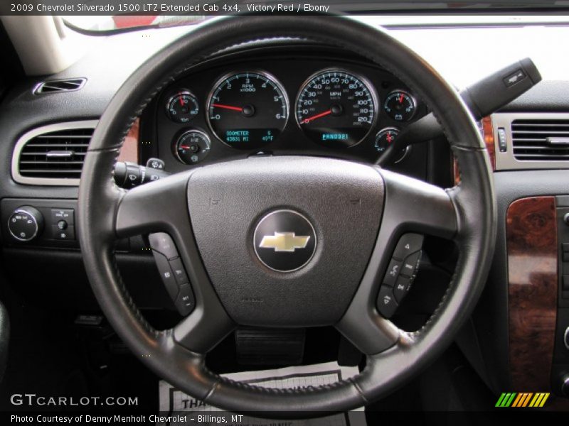  2009 Silverado 1500 LTZ Extended Cab 4x4 Steering Wheel