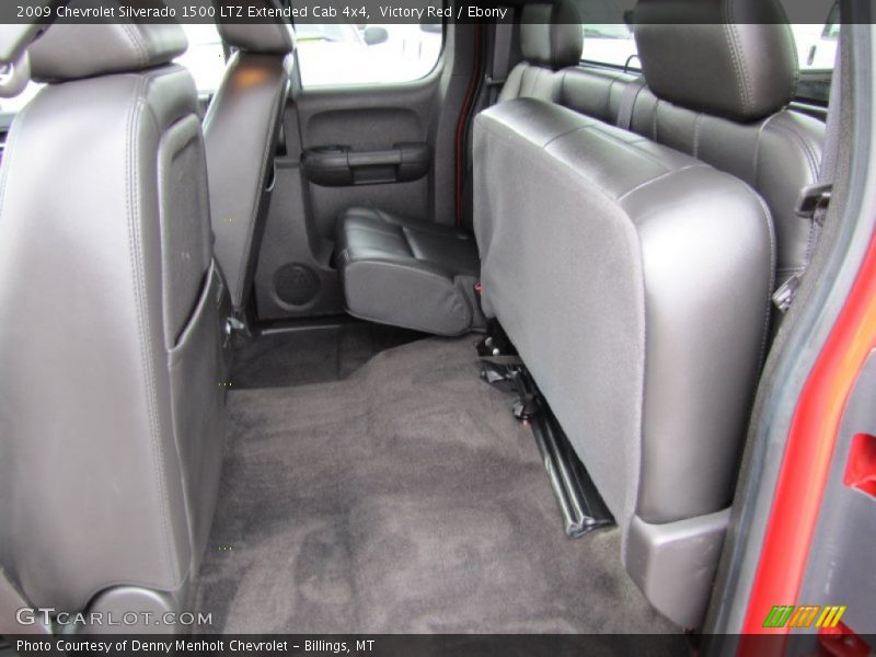 Victory Red / Ebony 2009 Chevrolet Silverado 1500 LTZ Extended Cab 4x4