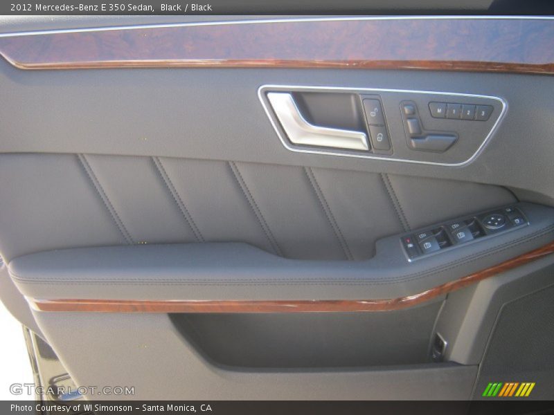 Black / Black 2012 Mercedes-Benz E 350 Sedan