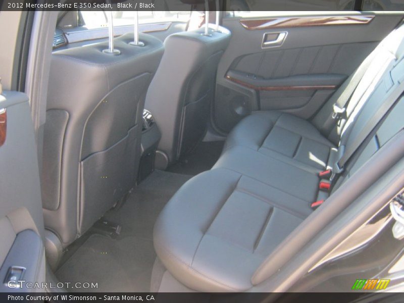 Black / Black 2012 Mercedes-Benz E 350 Sedan