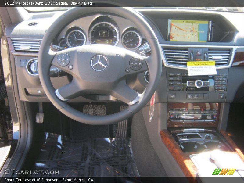 Black / Black 2012 Mercedes-Benz E 350 Sedan