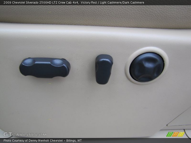 Victory Red / Light Cashmere/Dark Cashmere 2009 Chevrolet Silverado 2500HD LTZ Crew Cab 4x4