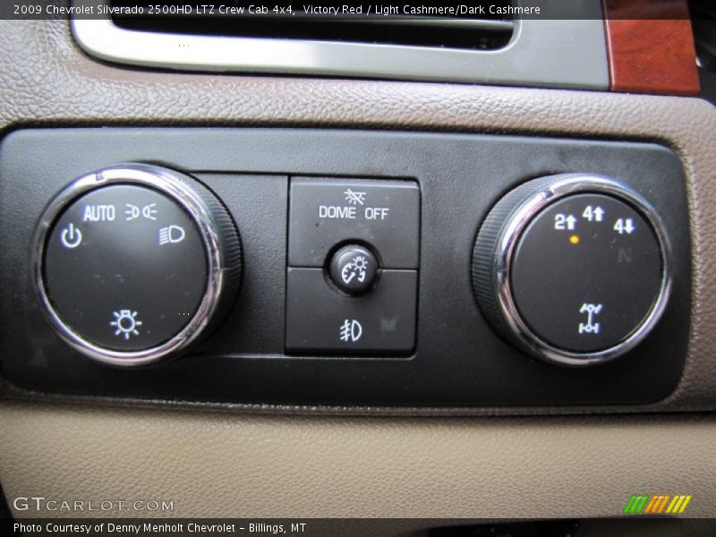 Victory Red / Light Cashmere/Dark Cashmere 2009 Chevrolet Silverado 2500HD LTZ Crew Cab 4x4