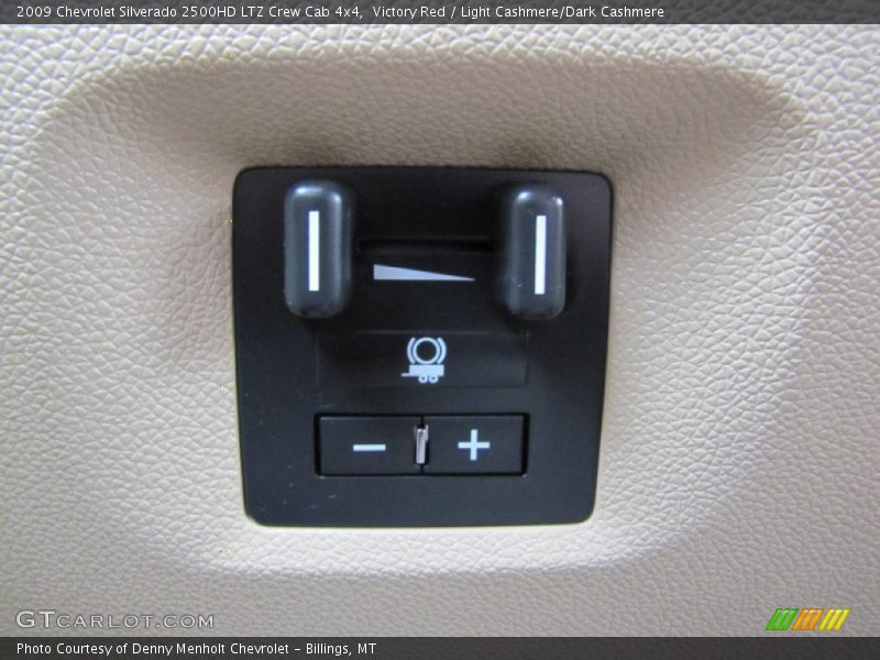 Victory Red / Light Cashmere/Dark Cashmere 2009 Chevrolet Silverado 2500HD LTZ Crew Cab 4x4