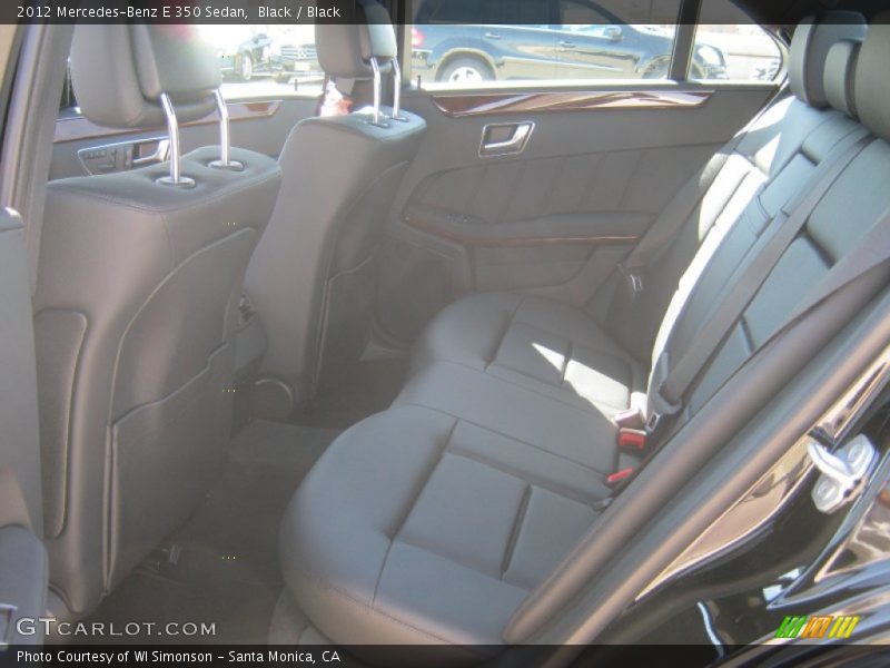 Black / Black 2012 Mercedes-Benz E 350 Sedan