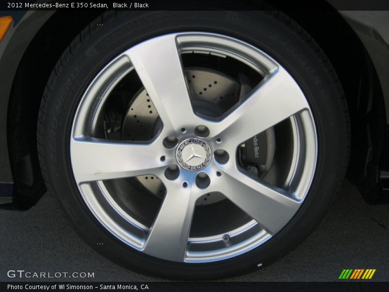 Black / Black 2012 Mercedes-Benz E 350 Sedan