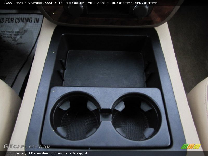 Victory Red / Light Cashmere/Dark Cashmere 2009 Chevrolet Silverado 2500HD LTZ Crew Cab 4x4